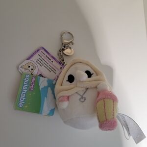 Micro squishable Dr. plague Nurse B keychain NWT
